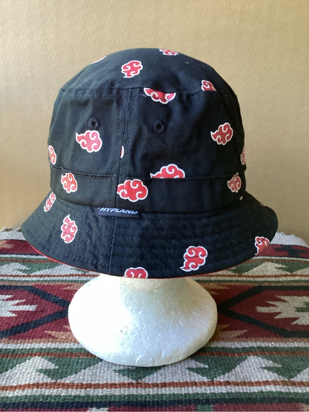 Vintage 2002 Naruto Hypland bucket hat kids size